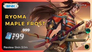 [Review Skin] 🍁 Full hiệu ứng Ryoma Maple Frost -  Ukyo Tachibana