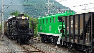EF65 高崎線貨物 秩父鉄道 SL 新色 デキ505 2019.5.31