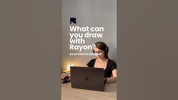 What you can draw with Rayon? #archistudent #CADsoftware #interiordesignsoftware