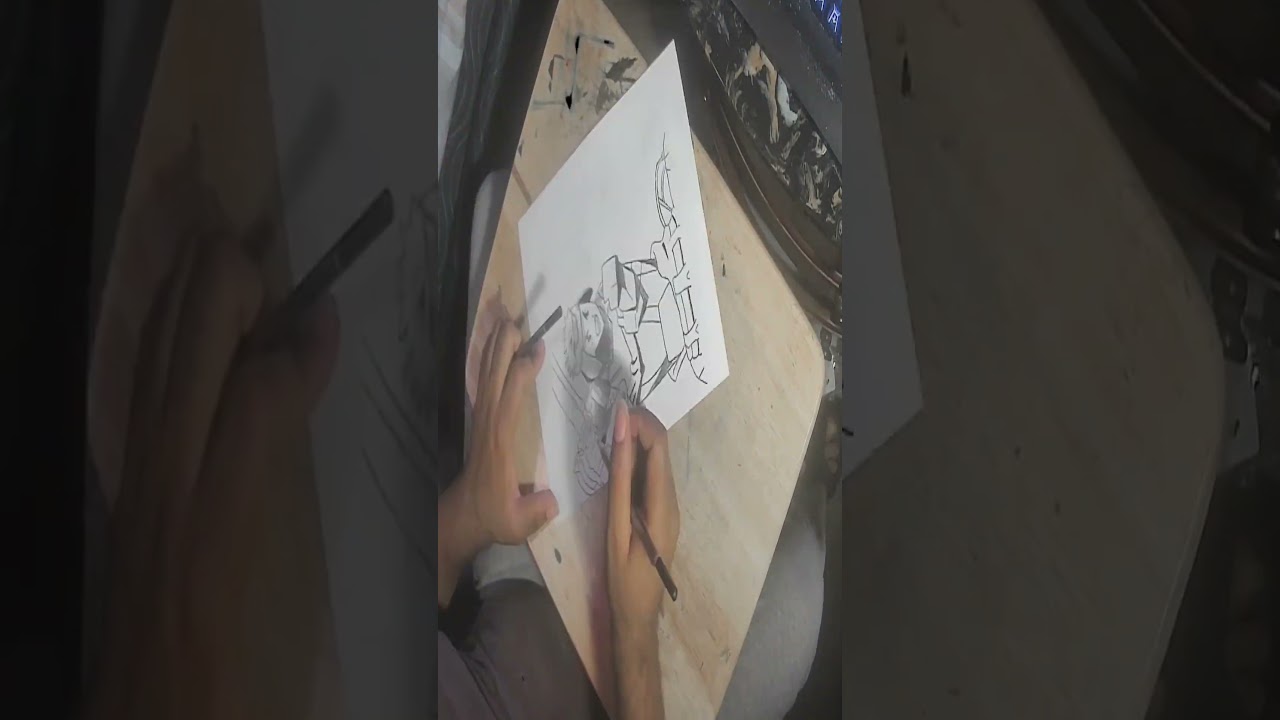 Drawing Touya Housaki. 