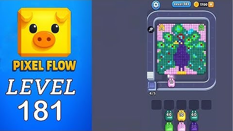 Pixel Flow Level 181 Walkthrough