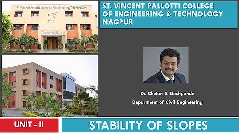 L 1 || STABILITY OF SLOPES || INTRODUCTION
