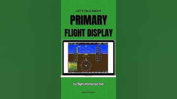 PFD or primary flight display