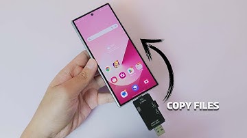 How to Transfer Files from SD Card to Samsung Android - Z Fold 6