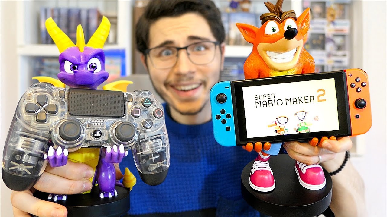 Figure PORTA CONTROLLER e SWITCH di SPYRO & CRASH BANDICOOT