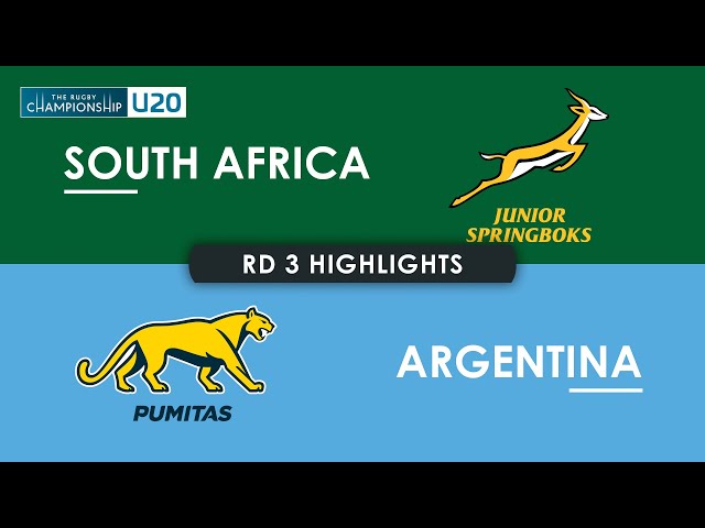 HIGHLIGHTS | SOUTH AFRICA v ARGENTINA | The Rugby Championship U20 2024 | Round 3 class=