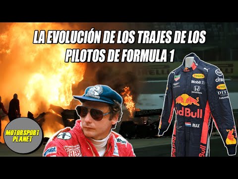La EVOLUCIÓN de los TRAJES de los PILOTOS de FORMULA 1 | Motorsport Planet