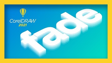 TEXTO con EFECTO 3D semi-transparente / CorelDRAW 2022