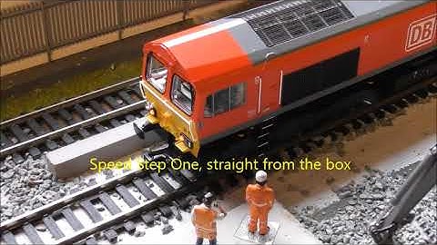 Test and Review  Bachmann Class 66 DB 66117