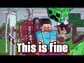 Minecraft... BUT WITH 100+ TERRIFYING AND UNFAIR MODS