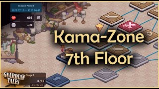 Kama-ZONE Land : Floor 7 (100% Complete) - Guardian Tales