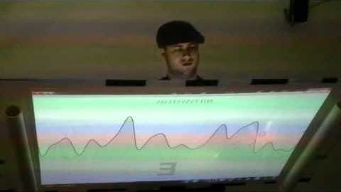 Colin Harrington ------ Irrelevant Music with multi-touch graphic synthesizer