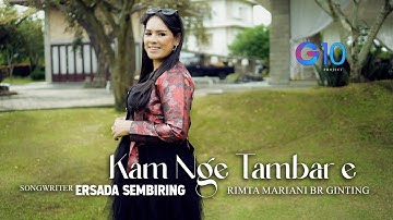 RIMTA MARIANI BR GINTING II KAM NGE TAMBAR E  II OFFICIAL VIDEO II LAGU KARO
