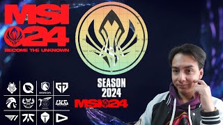 PLAY-IN MSI 2024 : FNATIC VS GAM + TOP ESPORTS VS LOUD - EL CAMPEON DE BRASIL DA LA PELEA.