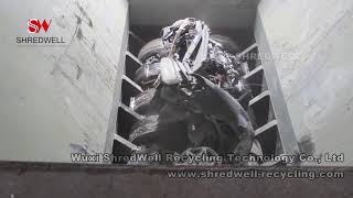 MS2400Plus Car Shredder | Metal Shredder to Shred Engine and Transmission