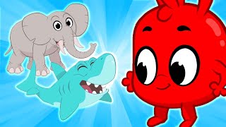 Morphle | The Animal Mixer | Kids Videos | Learning for Kids |