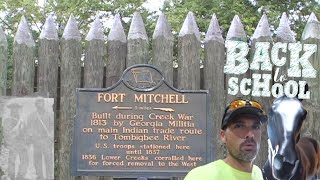 Haunted Fort Mitchell And The Creek Indian War Of 1812 Ft Mitchell Video