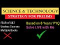 Eliminate the fear  myths of st for upsc prelims 2024   pyq based strategy with satyam jain