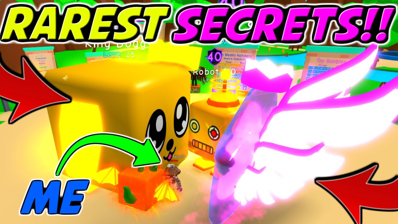 I TRADED MY *1M* BUBBLE TEAM FOR THE *RAREST* SECRET PETS!! | Bubble Gum Simulator (Roblox)
