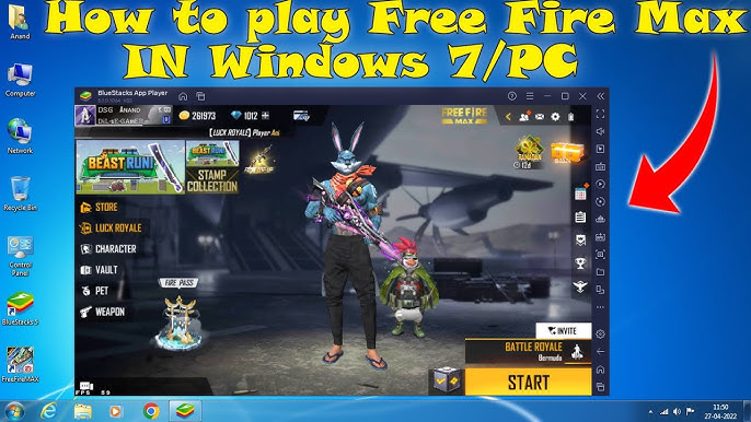 How To Download & Play Free Fire on PC/Laptop, Windows 10/8/7,XP, Mac ? -  GamesRoid - Medium