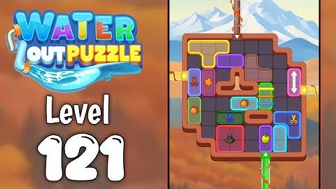 Water Out Puzzle Level 121 Walkthrough