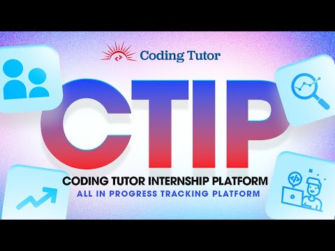Coding Tutor Internship Platform - YouTube