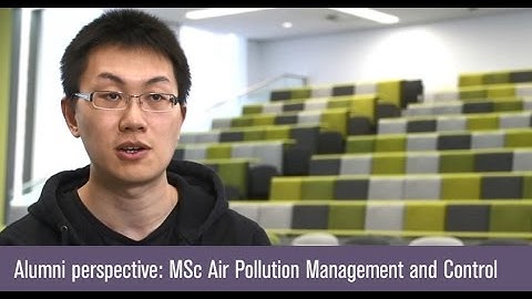 MSc Air Pollution Management and Control