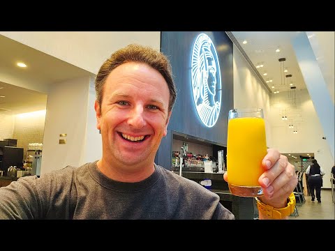 Video: Inside New American Express Centurion Lounge ntawm JFK tshav dav hlau