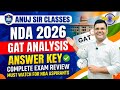 NDA GAT PART SOLUTION 💯💪#2026 1 FIRST PHASE DISCUSSION     Part-1 #ytshorts#trending#yt#nda#gs#cds