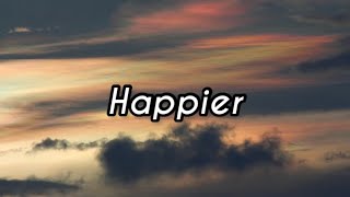 Happier-Olivia Rodrigo (Lyric)