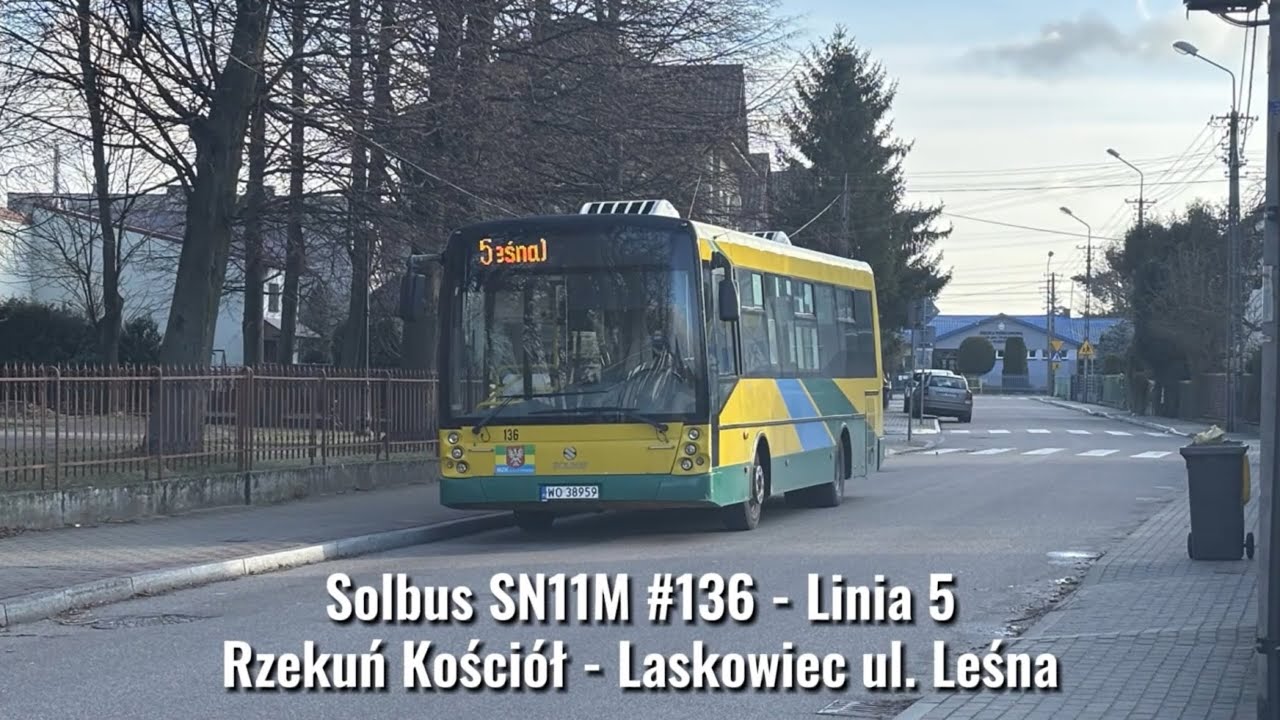 Linia 5 | Solbus SN11M #136 - MZK Ostrołęka