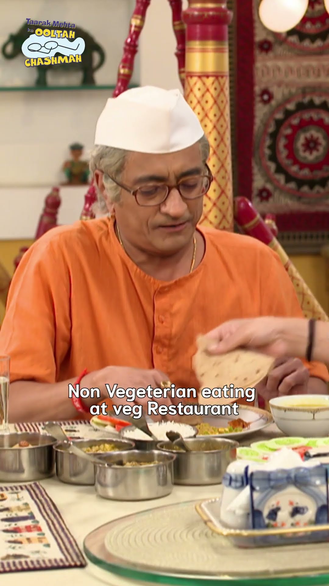 Tag your vegeterian friend! #tmkoc #comedy #relatable #shorts #comedyvideo #funny #makarsankranti