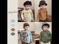 2024秋冬新作★子供服★ベビー服 ★韓国風★アパレル★キッズ服★トップス★長袖 tシャツ
