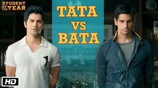 Tata vs Bata: The First Encounter - Student Of The Year - Varun Dhawan, Sidharth Malhotra