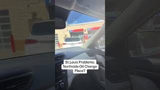 Northside only good for gas and chicken phillys #stlouis #StL #fyp #Vlog #car