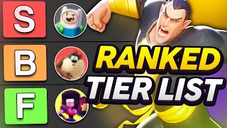 MultiVersus RANKED Tier List!!