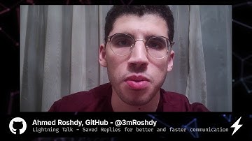 Saved replies for better and faster communication - GitHub Satellite 2020