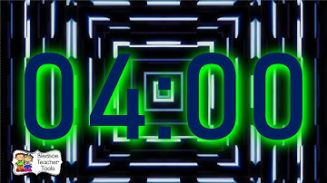 4 Minute Countdown Timer with Music and Alarm