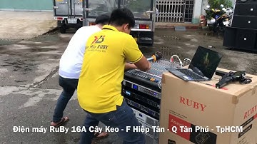Dàn âm thanh sân khấu sự kiện | Line Aray 30 Đôi Neo | Điện Máy Ruby