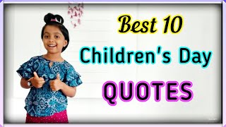 Best Children's day Quotes | Subtitles | QUOTES about Children