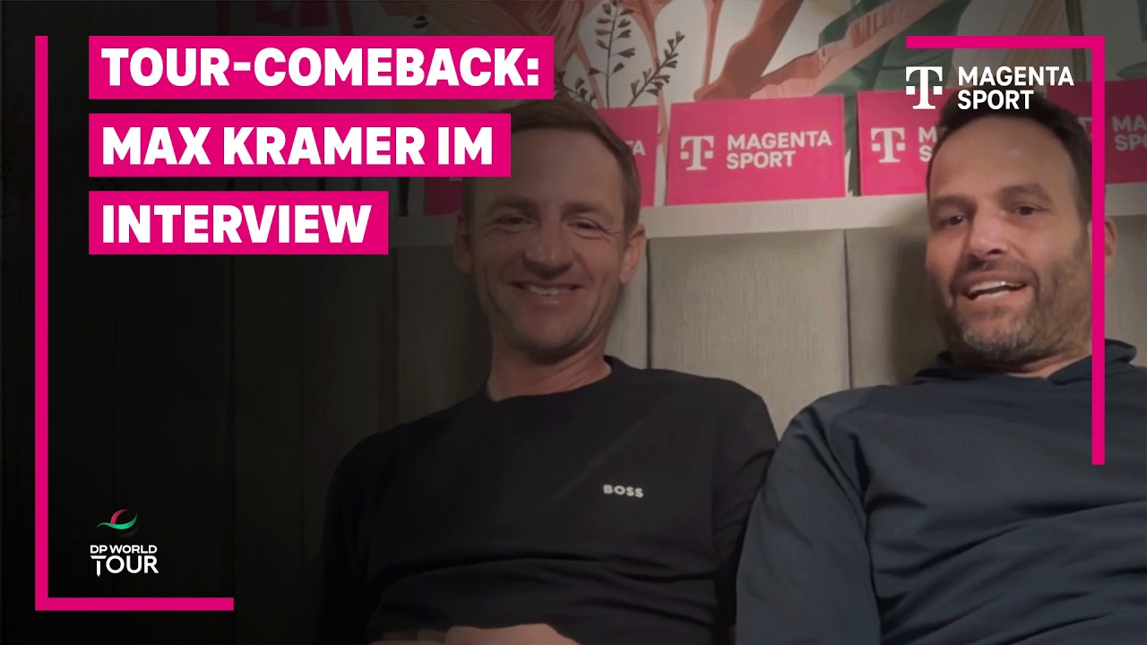 Max Kramer über sein Tour-Comeback | DP World Tour | MAGENTA SPORT ...