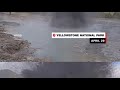 Yellowstone hydrothermal eruption caught on camera