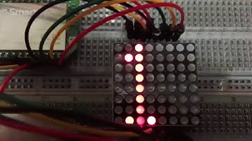 linkit smart 7688 control 8x8 LED matrix
