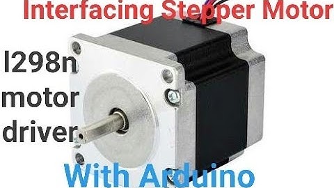 Interfacing Stepper motor with Arduino Uno | Stepper Tutorial | L298n | Bipolar | Unipolar