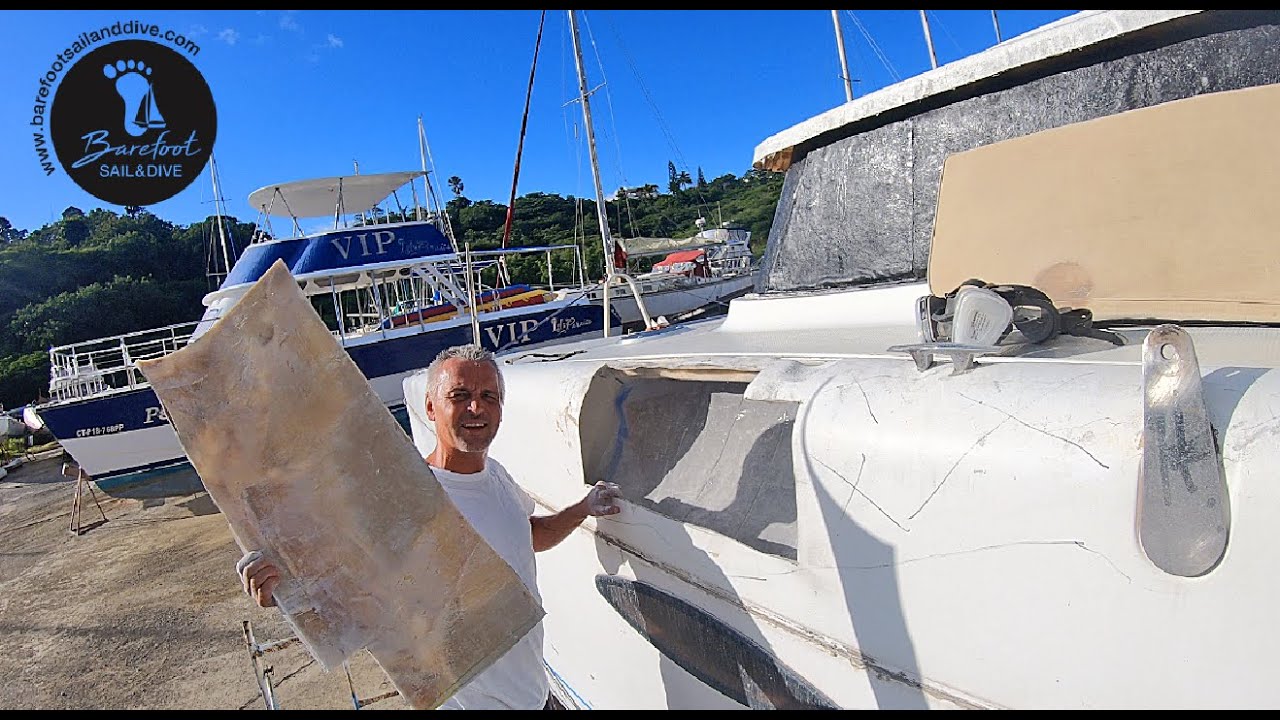DEMOLITION BABY! (S2 E53 Barefoot Sail and Dive)