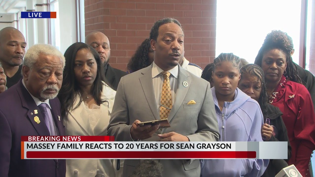 Massey family reacts after Sean Grayson sentenced to 20 years in prison