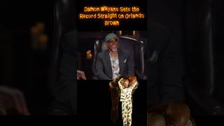 Damon Wayans SETS the record straight on Orlando Brown #viralshorts
