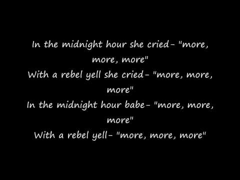 Billy Idol Rebel Yell Lyrics