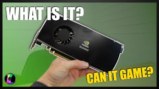 Not designed for gaming, but it works. - Nvidia Quadro FX 3800
