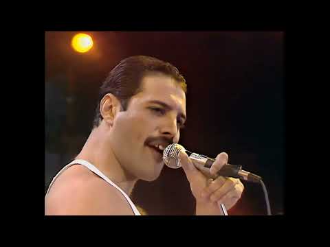 Queen Radio Ga Ga Live Aid 1985 Ai Digital Remastered 4K